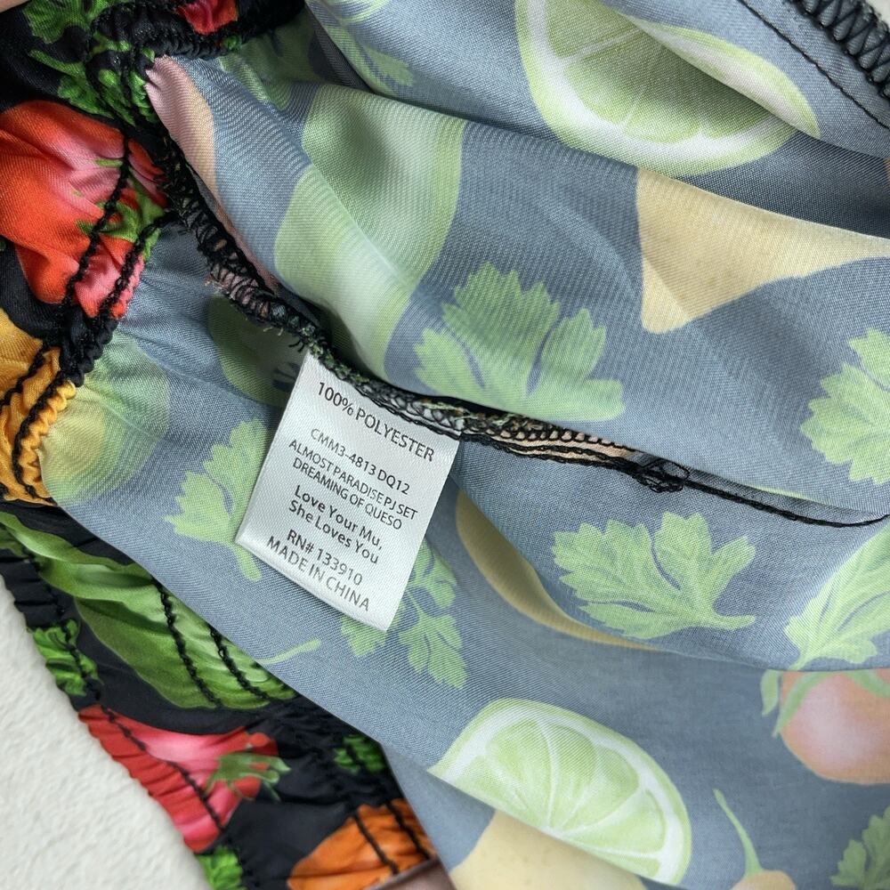 Show Me Your Mumu Almost Paradise Dreaming Of Queso PJ Set Woman's XS Cozy Food - Picture 16 of 16